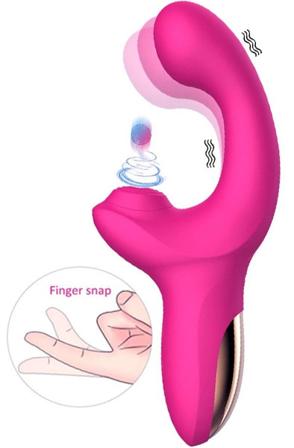 Volse Triple Function Vibe With Finger & Pulsation Tapping G-punktsvibrator - Blushme.se