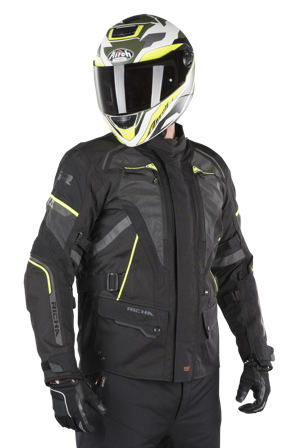 Giacca Richa Infinity 2 Flare Grigio/Giallo Fluo L