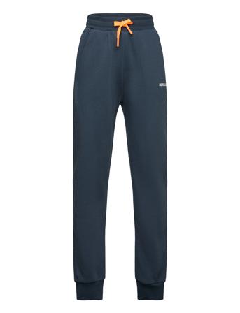 Organic Sweat Poro Pants Bottoms Sweatpants Navy Mads Nørgaard