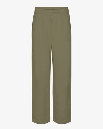 Organic Straight Leg Sweatpants - Dusty Olive