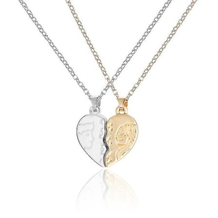 1 par Magnetisk Par Engler og Demoner Halskjede Gotisk Punk Stil For Menn