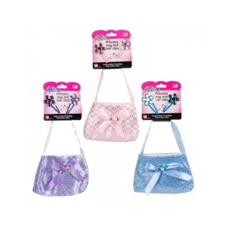 4-piger taske med hårspænde