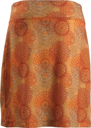 Skhoop Fiona Knee Skirt Women skirts Orange XL