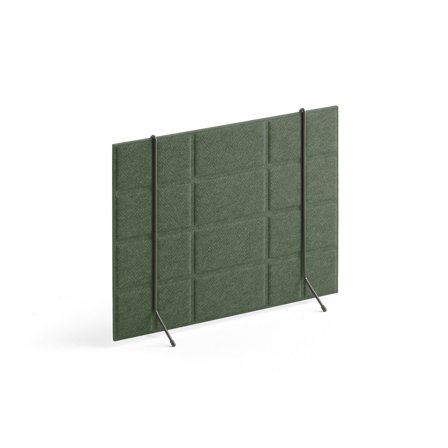 Tischteiler SPLIT, Standmodell, 600 x 430 mm, grün