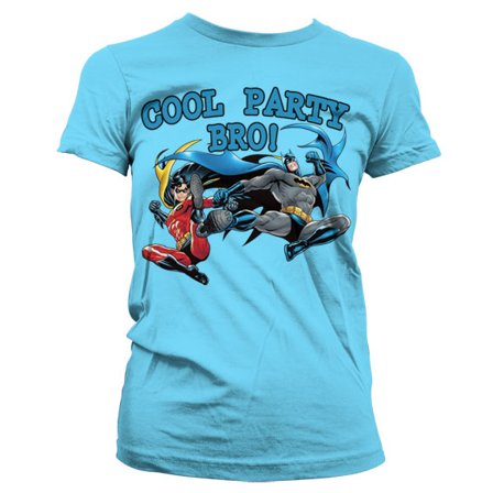Batman - Cool Party Bro! Girly T-Paita L