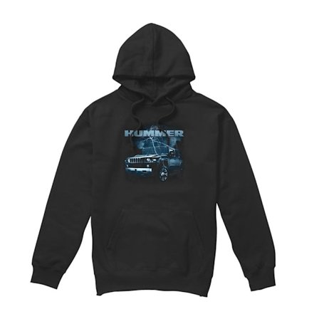 Hummer Unisex Vuxen Stormy Ride Hoodie XXL Svart