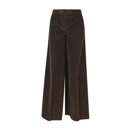 Ballantyne Wide Bukser Brun, Dame Bukser
