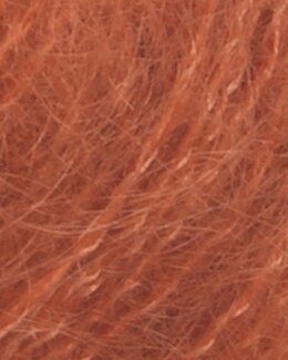 Garn Kid Silk Rostorange