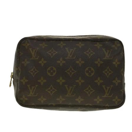 Louis Vuitton Vintage, Pre-owned Brown Canvas Louis Vuitton Trousse Toilette Bruin, Dames, Maat:ONE Size