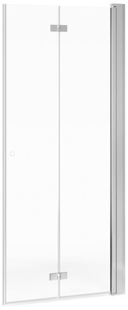 Gustavsberg Square Duschdörr vikbar, klarglas, höger, 1000 mm, Badrum