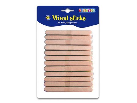 PLAYBOX Träpinnar 96/fp - Lyreco - Skola och förskola - Hobbymaterial - Pyssel - Trä