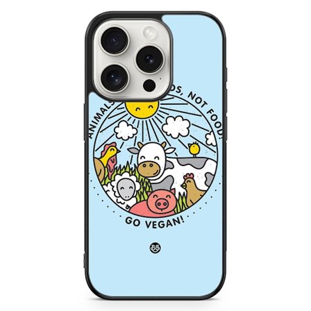 Bjornberry Skal iPhone 15 Pro - Friends, Not Food