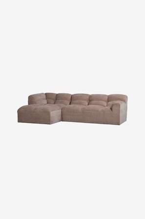WOOOD - Tibas Chaise Longue Vasen - Beige - Sohvat - - Homeroom
