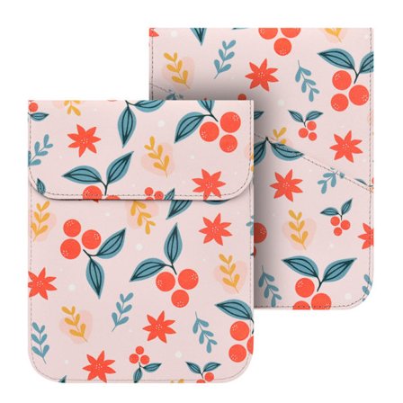 Etui til 6-tommers e-læser med magnetisk lukning (Kirsebær)