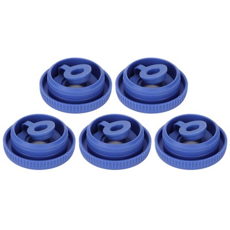 5 kpl kannun korkki 5 gallona uudelleenkäytettävä korvaava silikoninen vesikanisterin korkki rei'illä vesijakelutyypille A