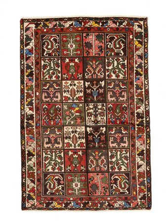 Medallion Small Bakhtiari Rug 138X200 Wool