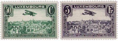 Luxembourg 1933 - MICHEL 250-251 - Postfrisk