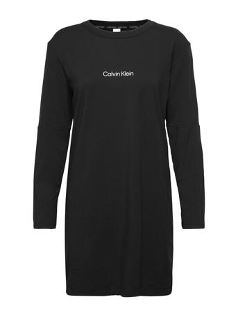 L/S Nightshirt Black Calvin Klein