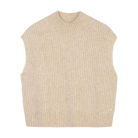 Marc O'Polo, Sleeveless Knitwear Biały, Kobieta, Rozmiar: XS