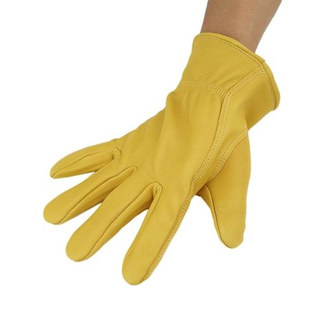 Työkäsineet Naudan Nahkaa Kuljettajan Turvallisuussuojaus Kulutusta Kestävät Mo