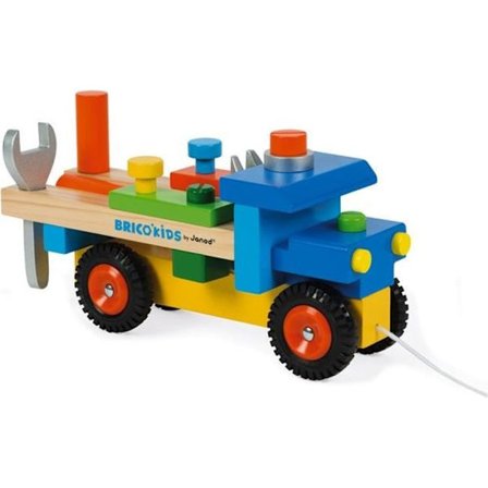 JANOD - DIY lastbil (trä) - Från 2 år