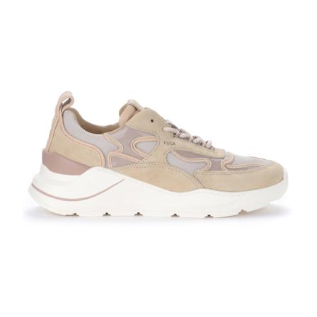 D.a.t.e. Sneakes Fuga beige, Dam Sneakers, Dam, Storlek: 36 EU