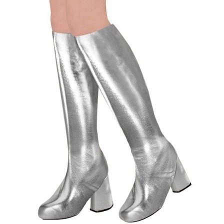 Retro surbottar 60-tal - WIDMANN - Silverfärgade - Dam - Vuxen