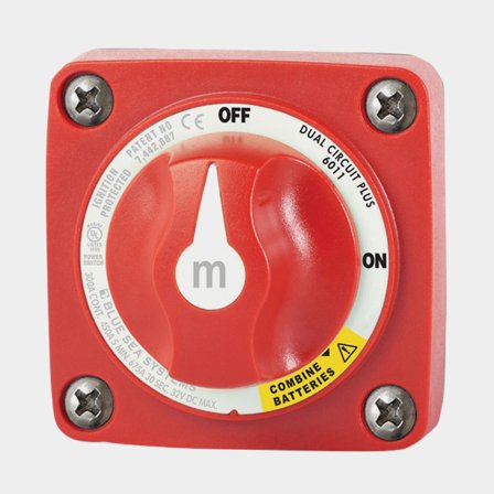 Blue Sea huvudströmbrytare Mini Dual