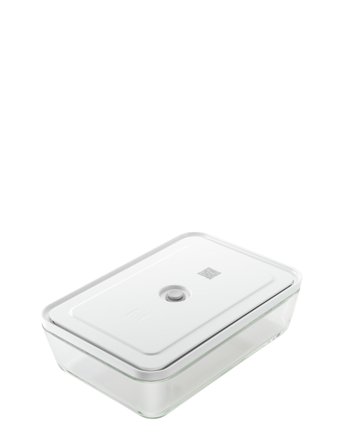 Zwilling | Fresh & Save, Vakuumfad Gratin Grå Rekt Glas | 29.2X20X9.7CM