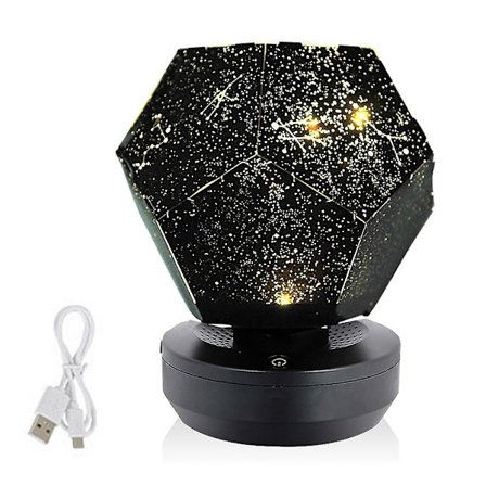 Galaxy Stjärnprojektor LED Nattlampa Bluetooth Musik 3 Färger