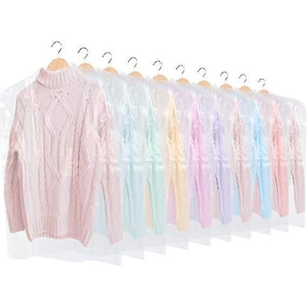 20 st Klar Klädöverdrag Mot Malar, Plastklädöverdrag