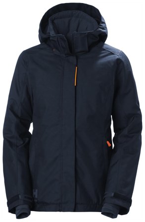 Helly Hansen Workwear Luna 71304-590 Vinterjakke dame, marineblå XS, Klær