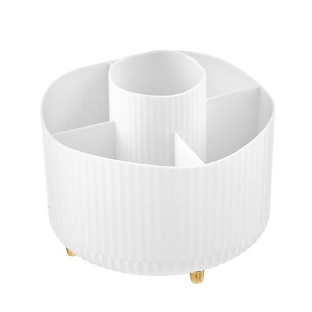 Makeupborsthållare, Rotera Makeup Organizer, Sminkbord, Makeupborste Förvaring, Kopp