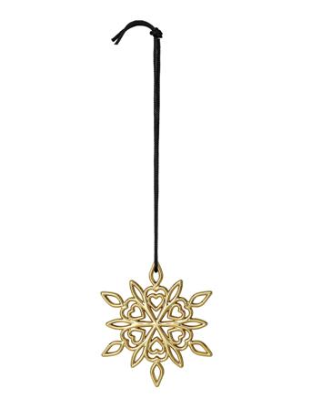 Frostflower H7 Gold Plated Home Decoration Christmas Decoration Christmas Accessories Kulta Rosendahl