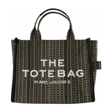 Marc Jacobs Pre-owned Pre-owned The Small Tote Monogram In Multicolour Canvas , Grijs , Dames , Maat: ONE Size Vintage Tassen
