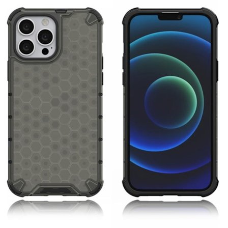 Bofink Honeycomb iPhone 13 Pro Max skal - Svart