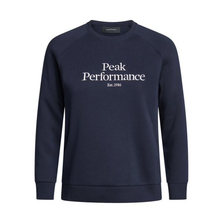 Peak Performance Women's Original Crew Women long-sleeved sweaters Blue L
