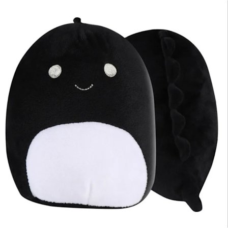 Mub- Greenmart Uusi Söpö Pehmeä Vartalo Lihava Dinosaurustoimintahahmo Mukautettu Pehmolelu Dinosaurusten Lelu Lasten Joululahja Valmistaja Musta 