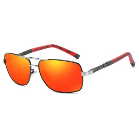 MUSELIFE Polariserade Damsolglasögon Herrar Gradient Lins Runda Solglasögon Fyrkantiga Lyxmärke Oculos Lunette De Soleil Femme