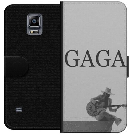 Yhteensopiva Lompakkokotelo Samsung Galaxy Note 4 Stitch ympäröity mustikoilla söpössä kawaii-tyylisessä nallekarhussa