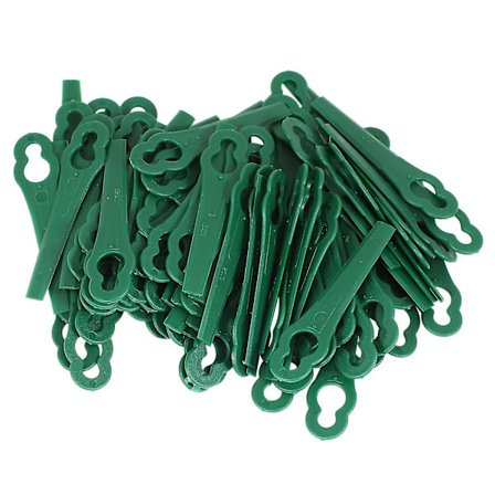 100 Plastgressklipper Trimmer Blad Grønn For Bosch Art23 Accutrim
