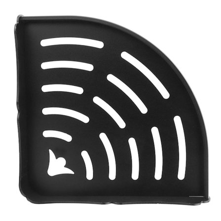 Teline seinälle, Eckkorb Duschregal, avaruusalumiini KLB