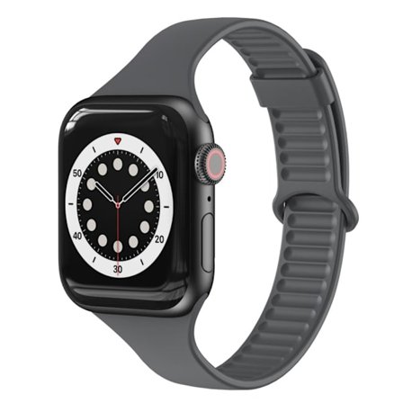 Apple Watch (45 mm) TPU-klockarmband - Mörkgrå