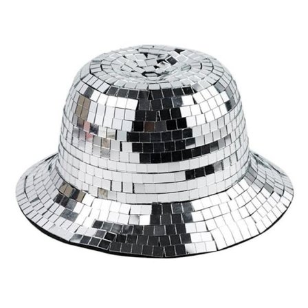 Disco Bucket Hat Diskokugle Kasket Fiskehat