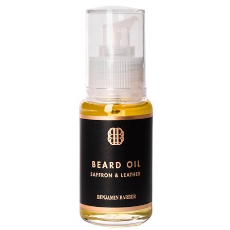 Benjamin Barber Benjamin Barber Beard Oil Saffron & Leather 50 ml, Mænd, Skægpleje, Skægolie