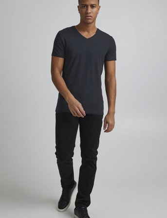 Casual Friday Cflincoln V-Neck Tee - Black - XXXL
