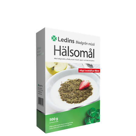 Ledins Hälsomål Bladgrönt Müsli 500 gram