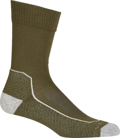 Icebreaker Women's Hike+ Light Crew Women hiking socks Green S