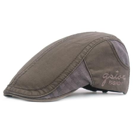 Beretlue Bomull Beret Herre Advance-hatter Vår- og sommerreise Solhatt Britisk retro topplue Jentelue Army Green Adjustable