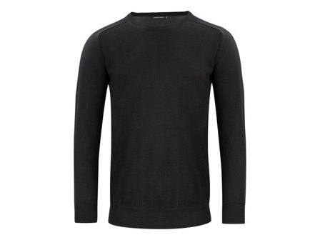 J. HARVEST & FROST Tröja merino J.HoF u-ring svart M - Lyreco - Yrkeskläder > Tröjor och Sweatshirts > Stickat